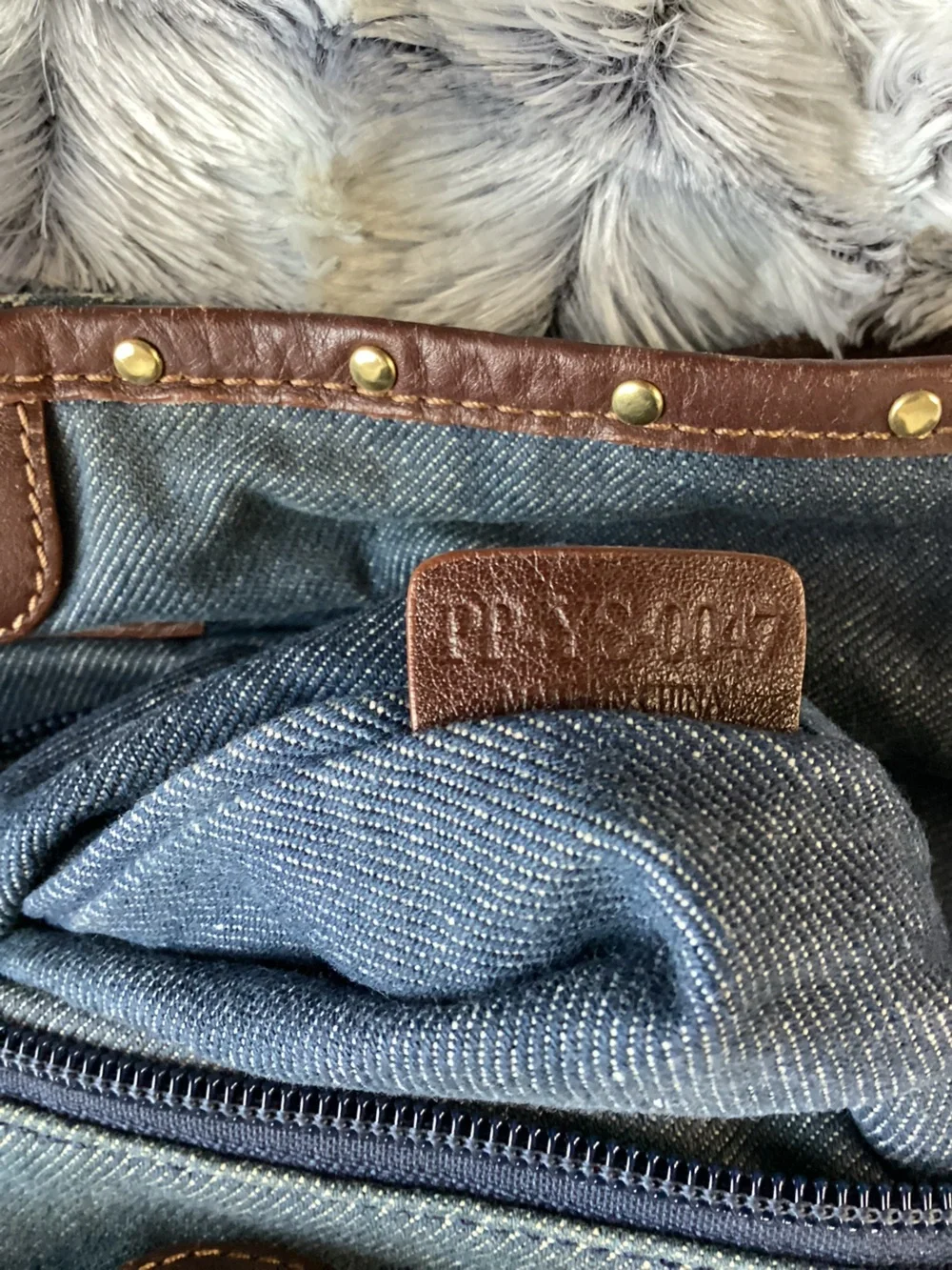 Celine Macadam Denim Bittersweet Hobo good/fair - Picture 8 of 9